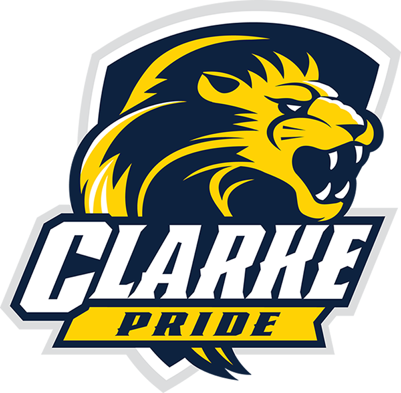 Home of the Clarke University Pride Logo
