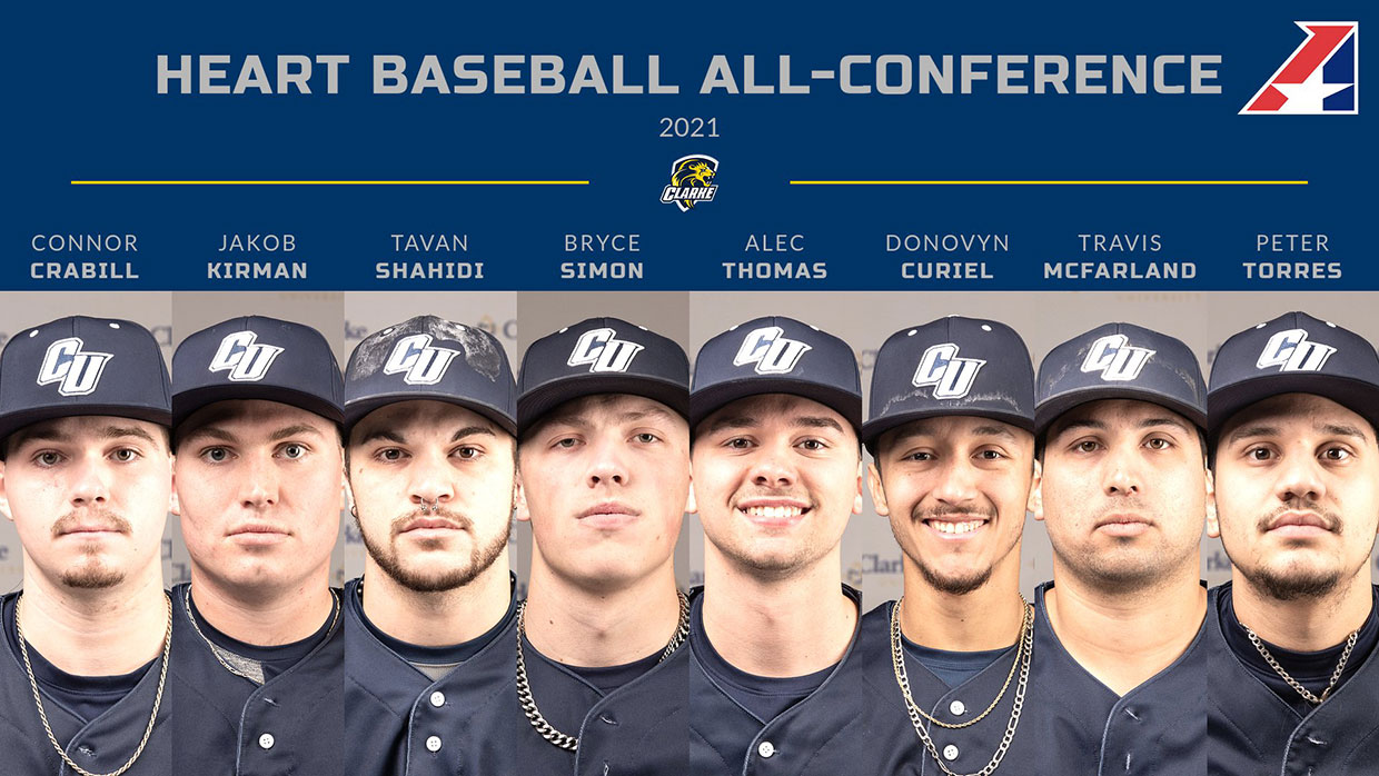 Heart Baseball All-Conference
Connor Crabill, Jakob Kirman, Tavan Shahidi, Bryce Simon, Alec Thomas, Donovyn Curiel, Travis McFarland, Peter Torres