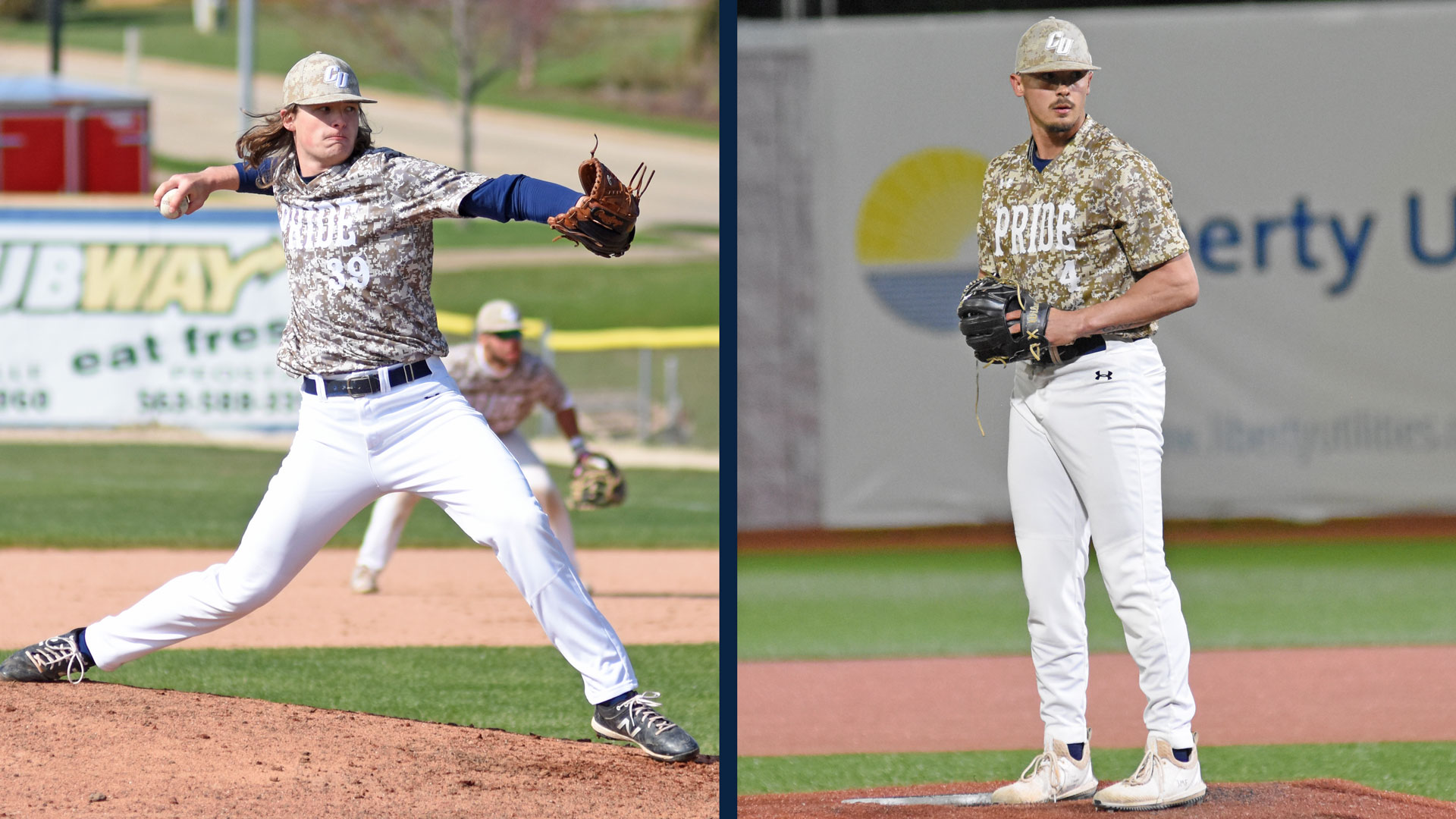 Pride split Tuesday's Pioneer doubleheader