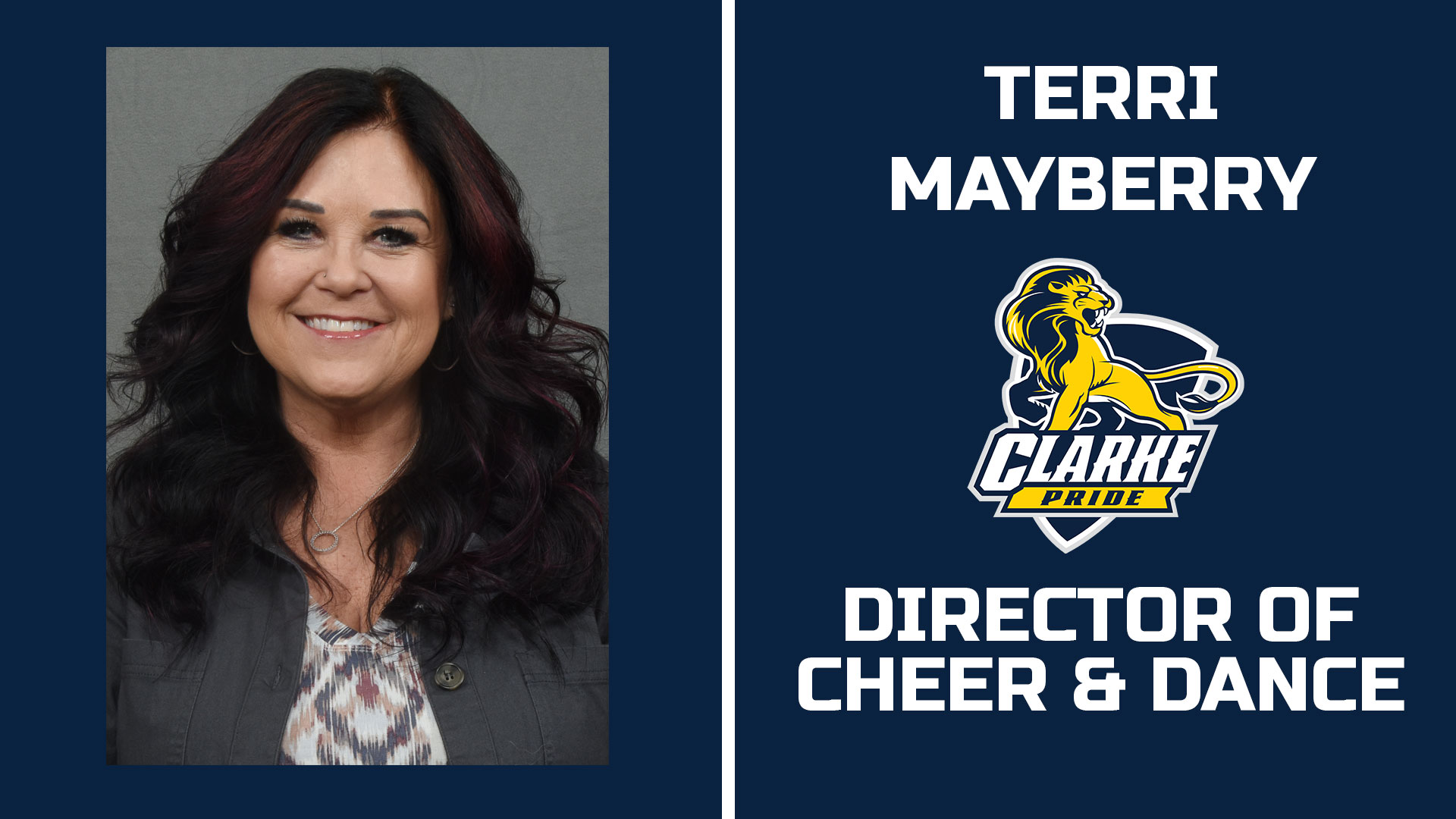 Terri Mayberry
Director of Cheer & Dance