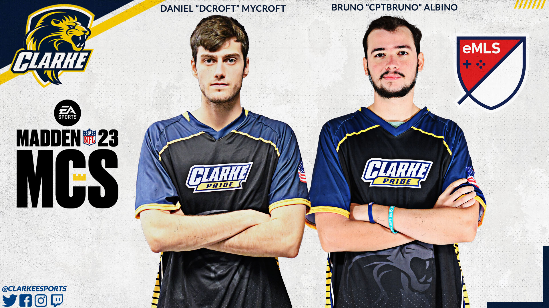 Dcroft and CptBruno establish strong professional status while competing for Clarke Esports