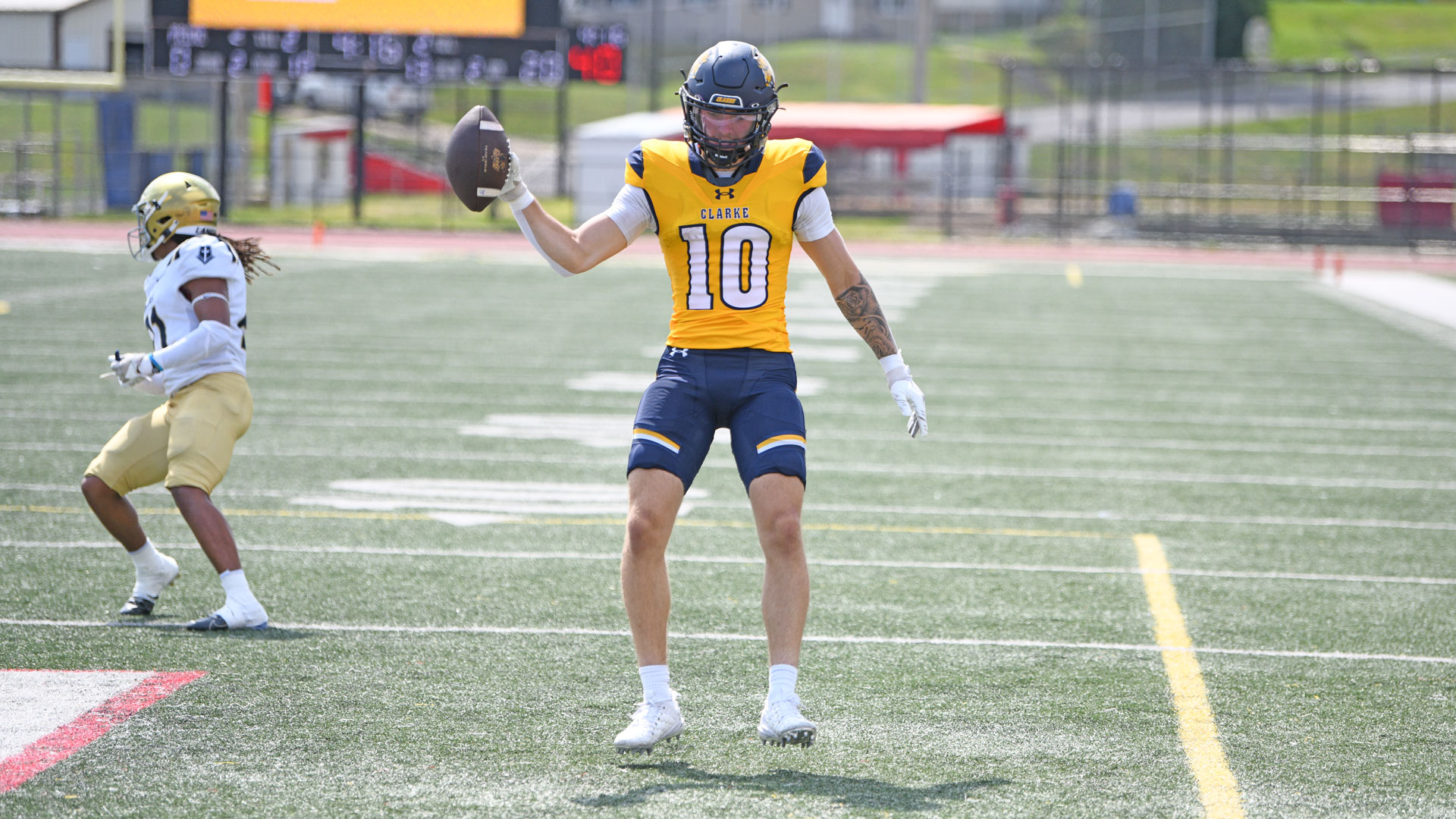 Breakout game from Hawkins not enough in Pride 28-24 loss at Missouri Valley