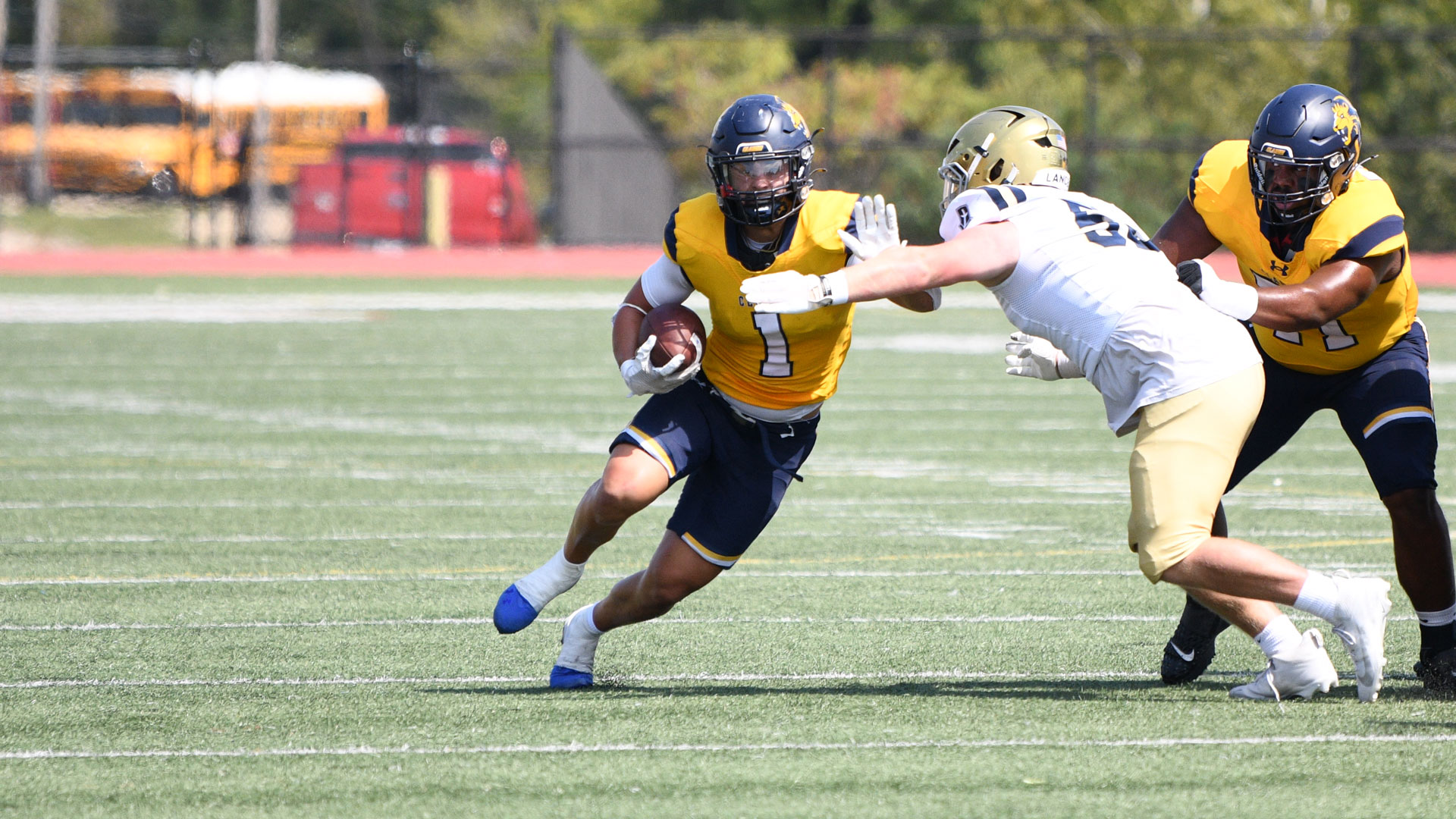 Early deficits in each half lead to Pride 37-22 loss against Mount Marty