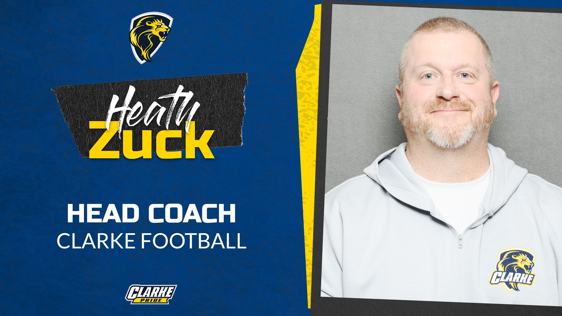 Heath Zuck Named Head Coach For Pride Football