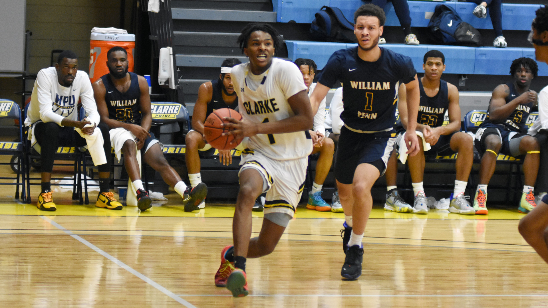 Pride fall in rematch with No. 1 William Penn 106-79