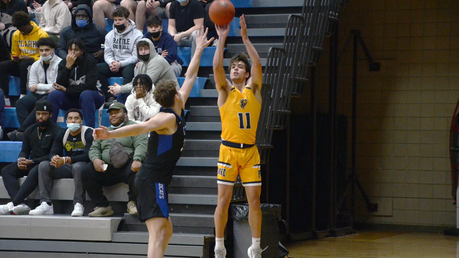 Pride's big first half leads to 85-65 win over Culver-Stockton