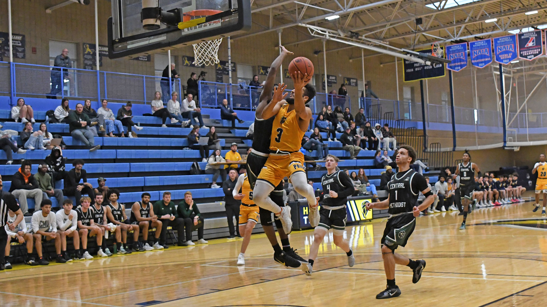 Pride fall to Central Methodist by 84-65 final