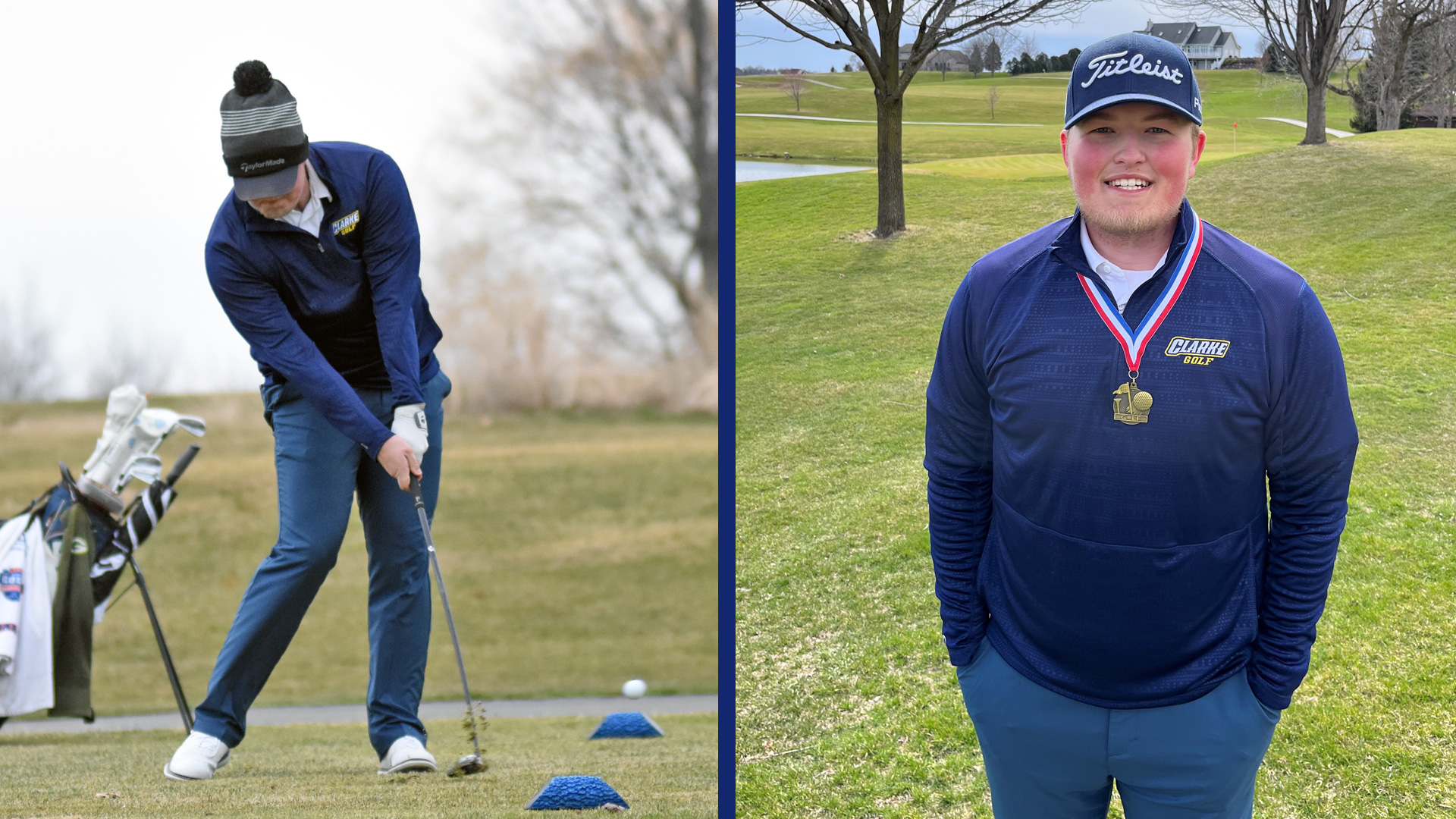 Ruegseggar ties for first as the Pride finish fourth at Loras Invite