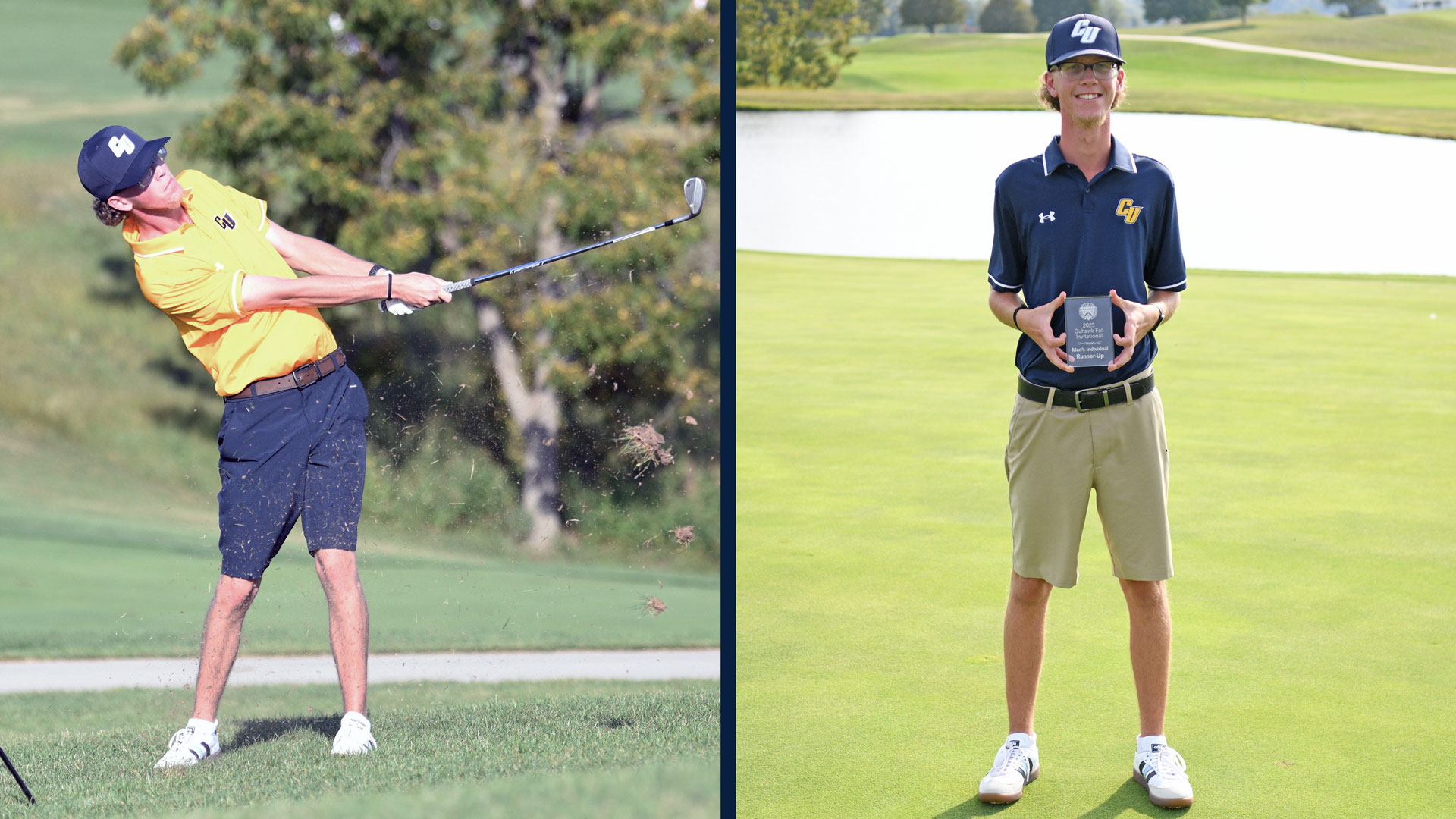 Theiler finishes T1, Pride men's golf top-five make strong debut at Loras Fall Invite