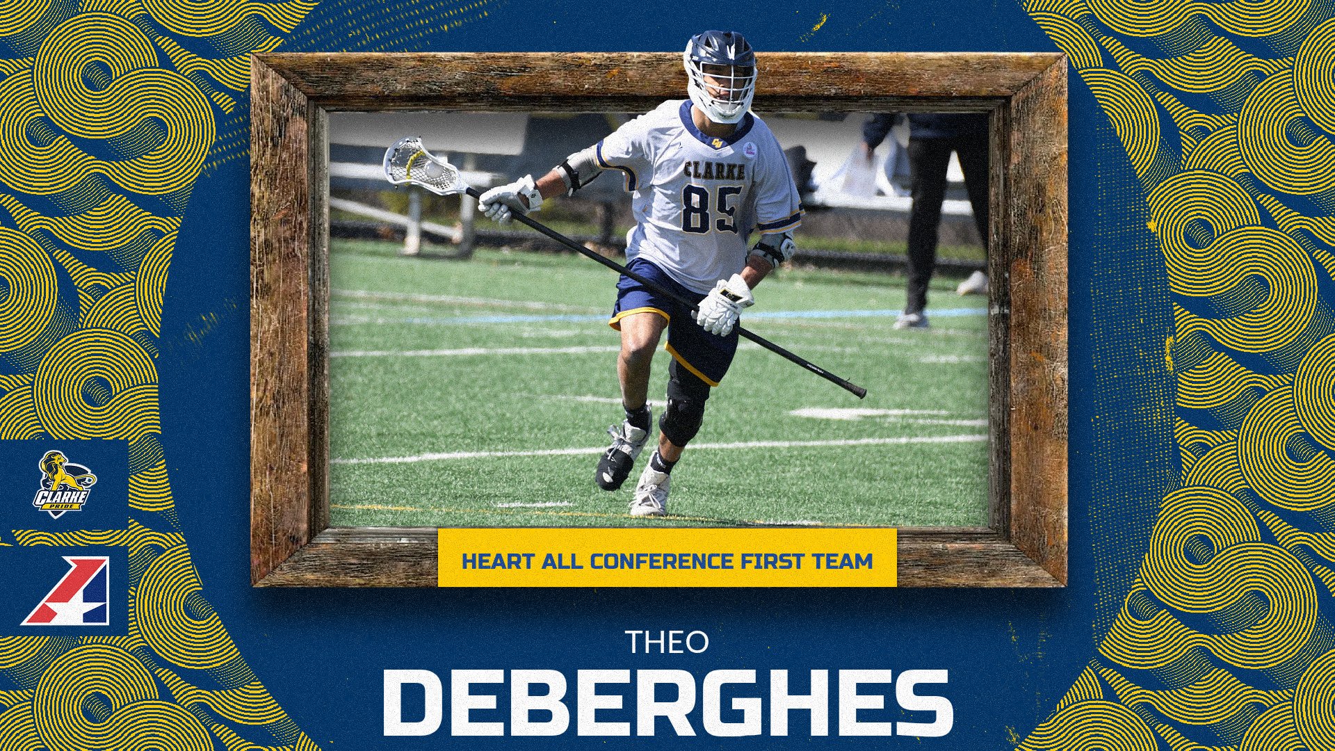 Deberghes caps first year at CU with All-Heart First Team selection