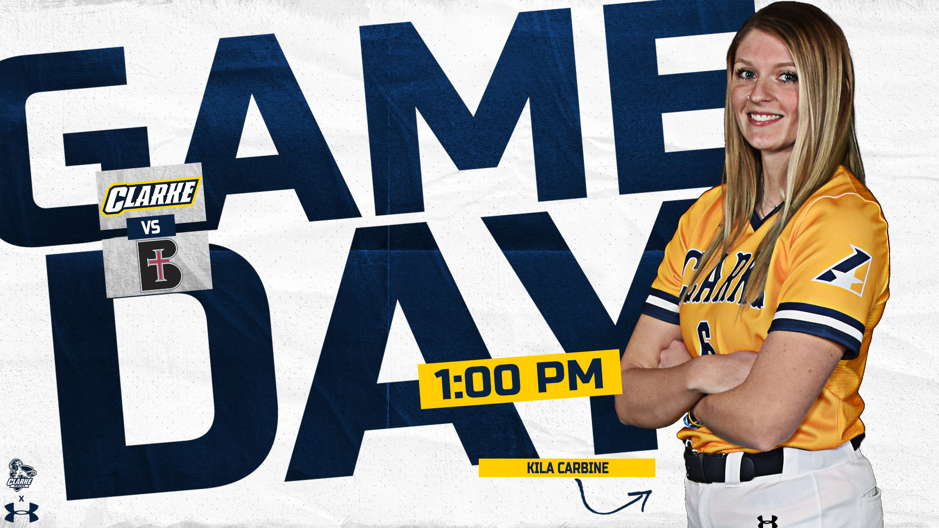 Gameday
1:00 PM
Kila Carbine