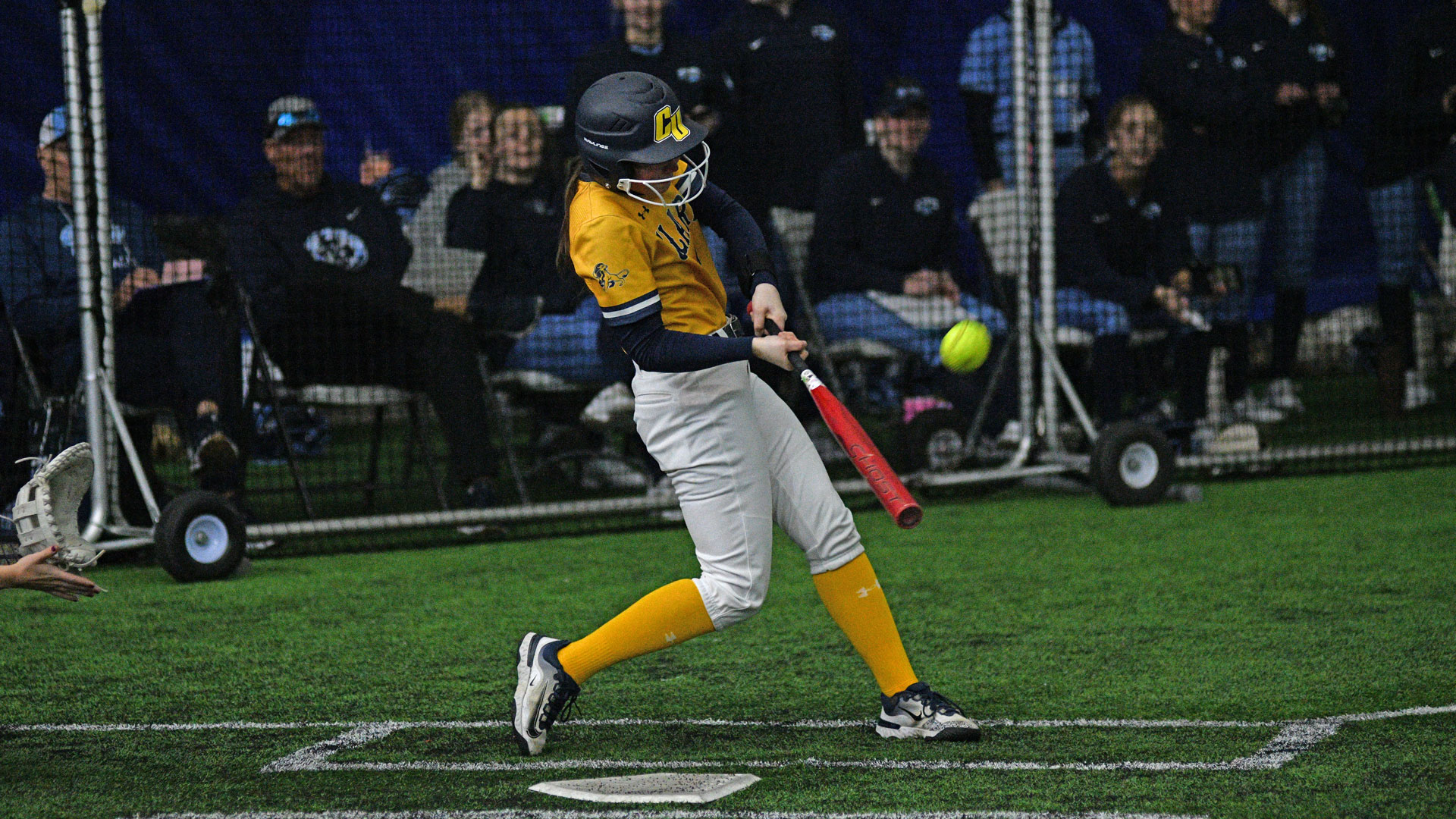 Offense held in check in Pride softball's Saturday dome games