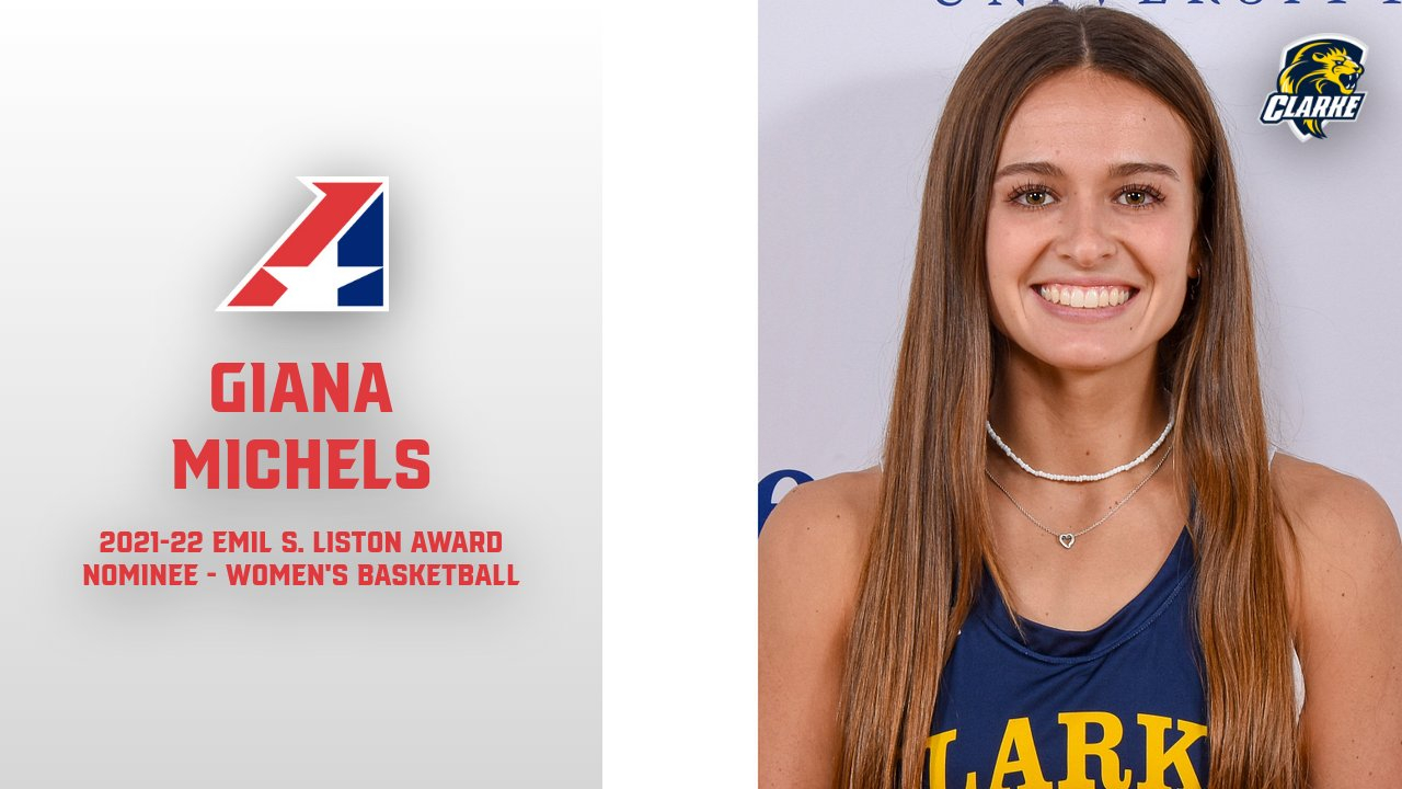 Giana Michels
2021-22 Emil S. Liston Award Nominee - Women's Basketball
