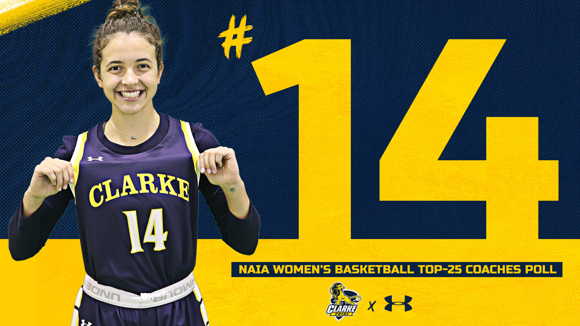 #14
NAIA Women's Basketball Top-25 Coaches Poll