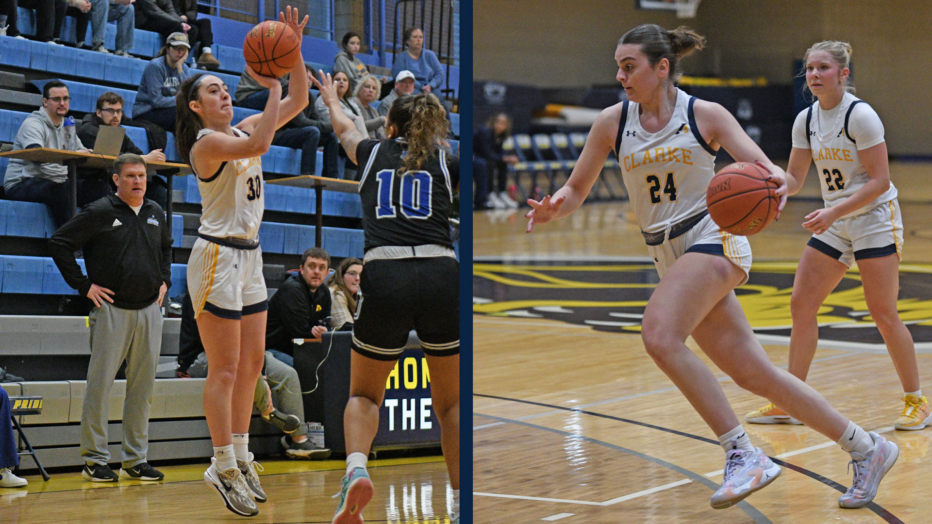 Pride women's basketball sweeps Heart Players of the Week to start 2025