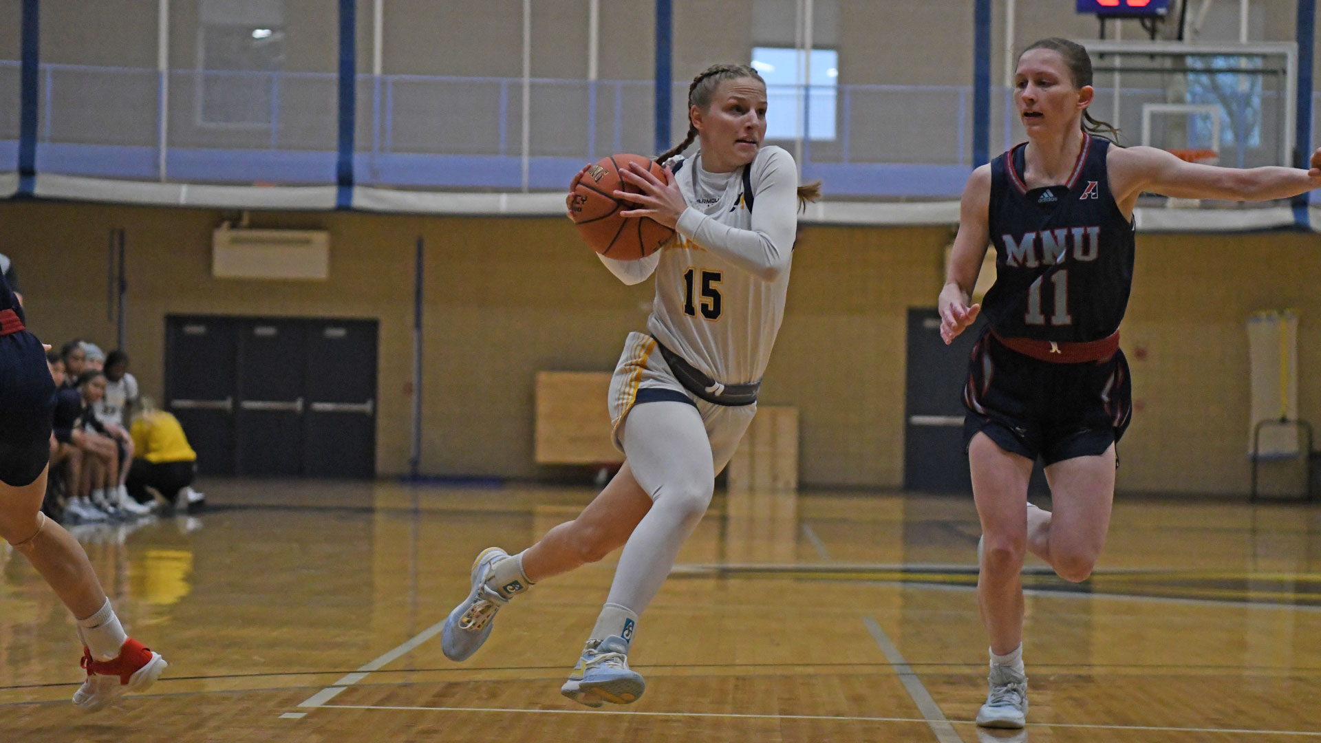 Pride get back on track with 64-61 road win at Park