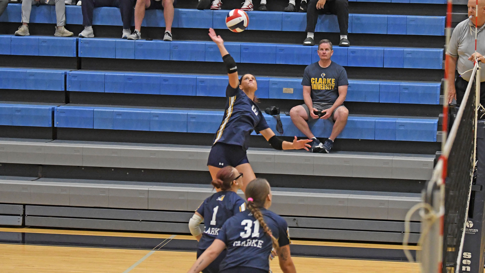 Pride fall in three sets to No. 11 Missouri Baptist in road trip opener