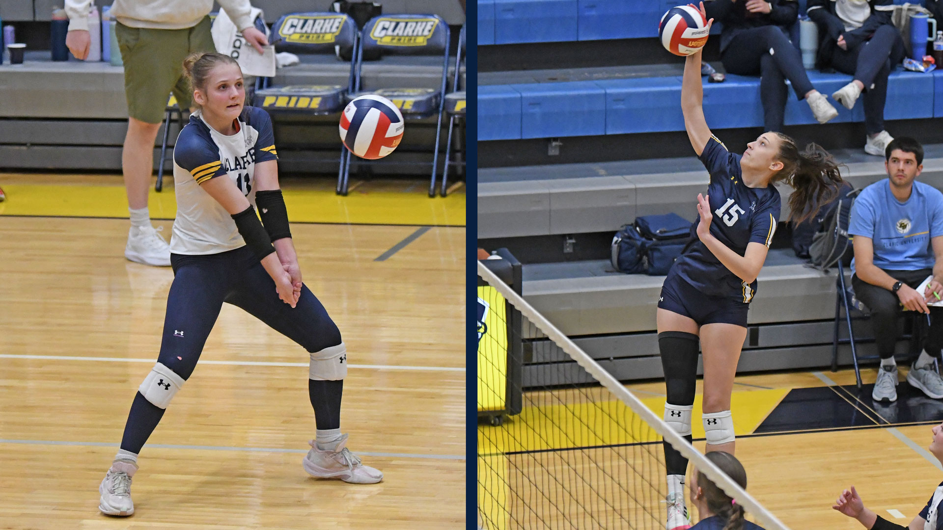Pride win first set but fall 3-1 to Mount Mercy